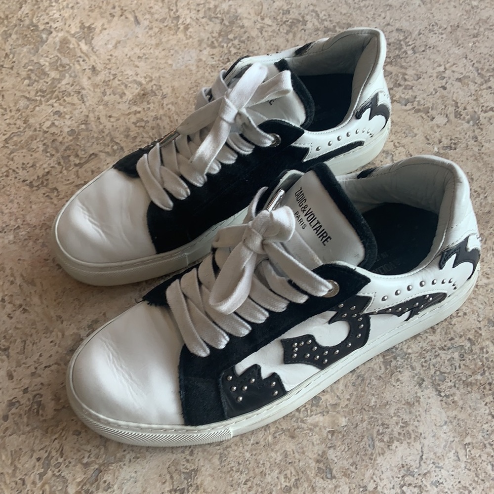 Women’s Zadig & Voltaire Paris Sneakers Shoes Size 38